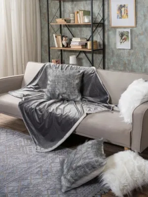 Ριχτάρι-Κουβέρτα Καναπέ Velour 11 - 130x160cm