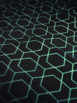 Κουβερτα Fleece Φωσφοριζε 220x240 DUNE