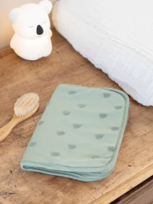 Κατωσέντονο με Λάστιχο Μακώ Jersey Μέντα Σκούρο 70x140cm Trois Kilos Sept