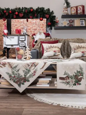 Καρέ &amp; Τραβέρσα Suben (Σετ 2τεμ.) - 100x100cm &amp; 40x100cm