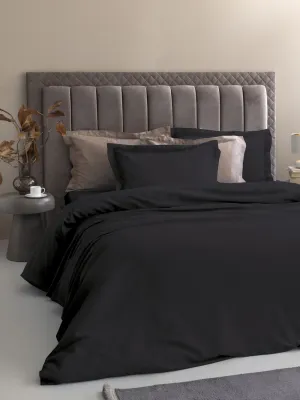 Ζεύγος Μαξιλαροθήκες Oxford 52x72 Posh Sateen BLACK