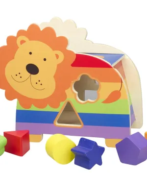 Παιχνίδι Σχημάτων Λιοντάρι Orange Tree Toys