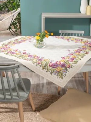 Καρέ &amp; Τραβέρσα Cambello (Σετ 2τεμ.) - 100x100cm &amp; 40x100cm