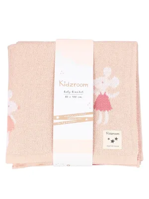 Κουβέρτα Ζακάρ 80x100cm Ποντίκι - KIDZROOM
