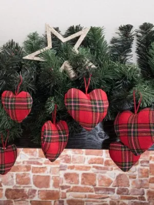  Στολίδια Heart Box 5010 (6 τεμ.) - Σετ  6 τεμαχίων