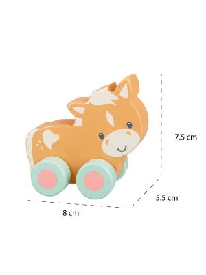 Αλογάκι Push & Pull Orange Tree Toys