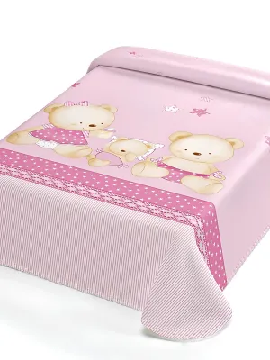 ΚΟΥΒΕΡΤΑ ΙΣΠΑΝΙΑΣ ΚΟΥΝΙΑΣ 110X140 BELPLA STER 663 PINK