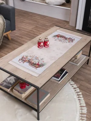 Καρέ &amp; Τραβέρσα Werfen (Σετ 2τεμ.) - 100x100cm &amp; 40x100cm