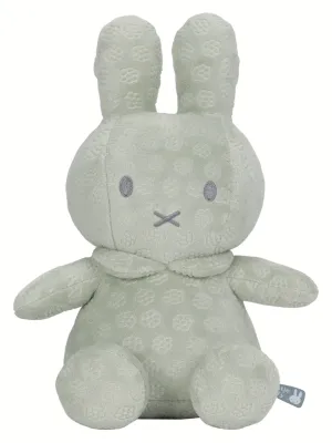 Λούτρινο Από Βελουτέ Ύφασμα 30cm Πράσινο Miffy Flowers