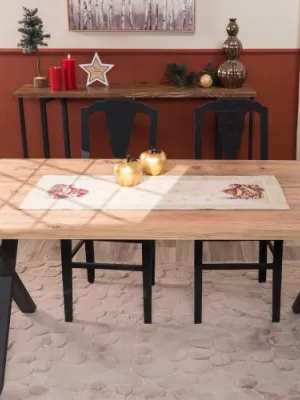 Καρέ &amp; Τραβέρσα Velbert (Σετ 2τεμ.) - 100x100cm &amp; 40x100cm