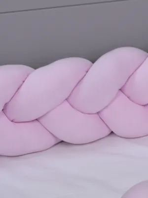 Πλεξούδα τριπλή βαμβακερή 20X200  με ειδική εσωτερική επένδυση Design 12 Oliver Baby