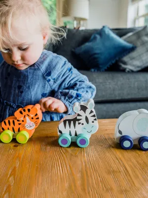 Ελέφαντας Push & Pull Orange Tree Toys