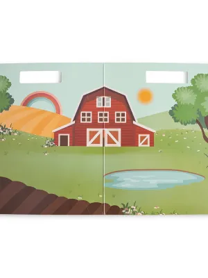 Βιβλίο με Επαναχρησιμοποιούμενα Αυτοκόλλητα Farm - Mushie