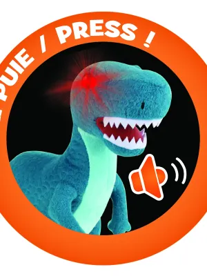 Πτερανόδοντας 25cm με Ήχο και Φως από Ανακυκλωμένα Υλικά Jemini