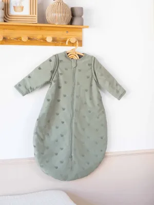 Κατωσέντονο με Λάστιχο Μακώ Jersey Μέντα Σκούρο 70x140cm Trois Kilos Sept