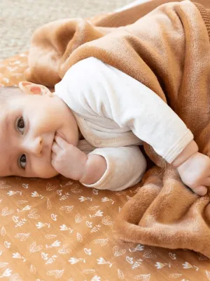 Κατωσέντονο με Λάστιχο Μακώ Jersey Μέντα Σκούρο 70x140cm Trois Kilos Sept