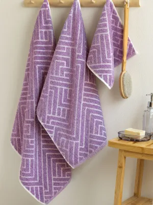 Σετ Πετσέτες (30X50, 50X90, 70X140) RANON MOV