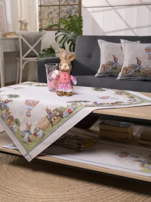 Καρέ &amp; Τραβέρσα Pascal Σετ 2 τεμαχίων - 100x100cm &amp; 40x100cm