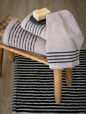 Πατάκι μπάνιου 50x80 STIK BLACK