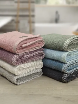 LINO Πετσέτα Προσώπου (50x90) Marley Άμμου