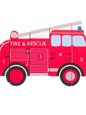 Παζλ Αριθμών Πυροσβεστική Orange Tree Toys
