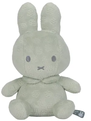 Λούτρινο Aπό Bελουτέ Ύφασμα 20cm Πράσινο Miffy Flowers