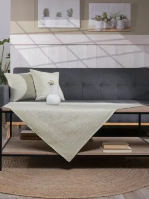 Καρέ &amp; Τραβέρσα Peony 08 Σετ 2 τεμαχίων - 100x100cm &amp; 40x100cm