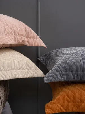 Ζευγος Μαξιλαροθηκες Oxford 50x70 DIZZA GREY