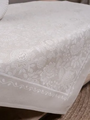 Καρέ &amp; Τραβέρσα Peony 01 Σετ 2 τεμαχίων - 100x100cm &amp; 40x100cm