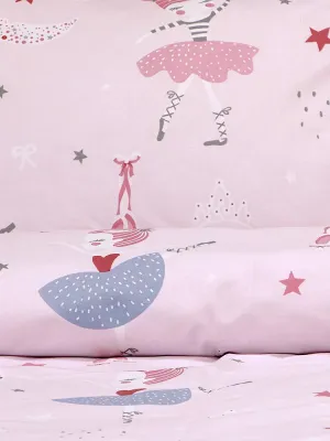 LINO Παιδικά Σετ Σεντόνια (170x260) Dreamy Dancers Ροζ
