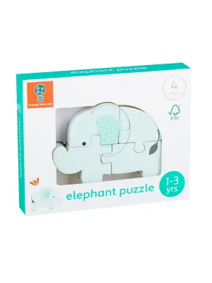 Ξυλινο Παζλ Ελεφαντάκι Orange Tree Toys (FSC®)