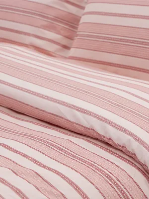 LINO Σετ Σεντόνια Υπέρδιπλα (240x260) Carril Ροζ