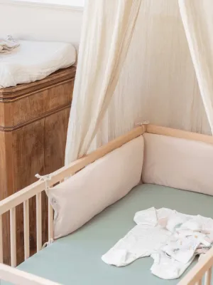 Κατωσέντονο με Λάστιχο Μακώ Jersey Μέντα Σκούρο 70x140cm Trois Kilos Sept