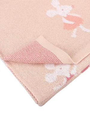 Κουβέρτα Ζακάρ 80x100cm Ποντίκι - KIDZROOM