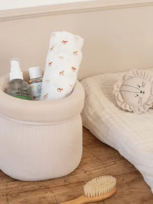 Κατωσέντονο με Λάστιχο Μακώ Jersey Μέντα Σκούρο 70x140cm Trois Kilos Sept