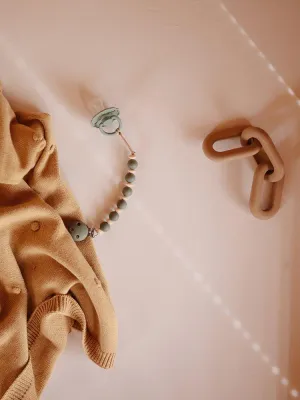 Μασητικό Παιχνίδι Αλυσίδα Σιλικόνης Natural - Mushie