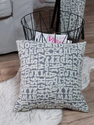 Μαξιλαροθήκη Letters 11 - 45x45cm
