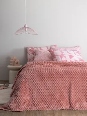 Κουβέρτα Fleece 220x240 ASTER ROSE