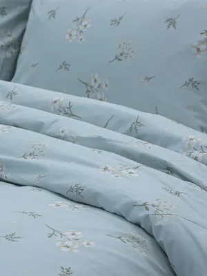 LINO Σετ Σεντόνια Υπέρδιπλα με Λάστιχο (165x200+32) Diminuto Μέντα