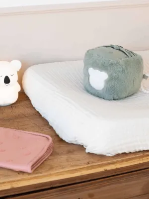 Κατωσέντονο με Λάστιχο Μακώ Jersey Μέντα Σκούρο 70x140cm Trois Kilos Sept