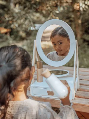 Ξύλινο Σετ Κομμωτηρίου Πολυτελείας Astrup