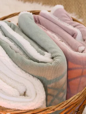 Κουβέρτα Wooly 100x140cm Σάπιο Μήλο Trois Kilos Sept