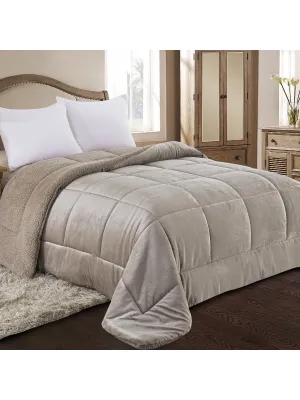 ΚΟΥΒΕΡΤΟΠΑΠΛΩΜΑ ΜΟΝΟ 160X240 ADAM HOME (805) TAUPE