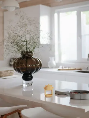 Μασητικό Σιλικόνης με Χερούλι Sunshine - Mushie