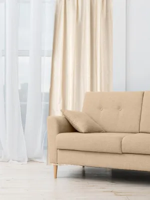 Κουρτίνα Ταφτάς Ζακάρ (1φύλλο) 145x270 Omega Home Design 222