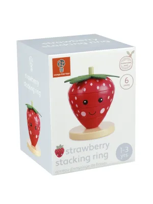 Πυργος Στοίβαξης Φράουλα Orange Tree Toys