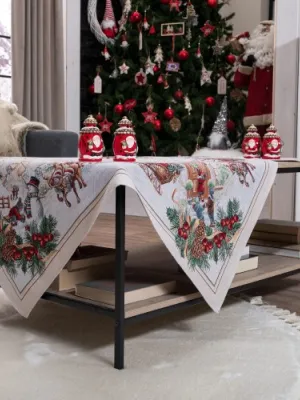 Καρέ &amp; Τραβέρσα Werfen (Σετ 2τεμ.) - 100x100cm &amp; 40x100cm