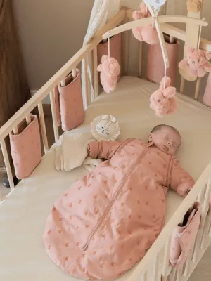 Κατωσέντονο με Λάστιχο Μακώ Jersey Μέντα Σκούρο 70x140cm Trois Kilos Sept