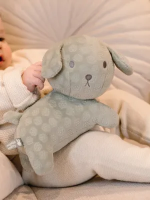 Λούτρινο Σκυλάκι Από Βελουτέ Ύφασμα 25cm Πράσινο Miffy Flowers