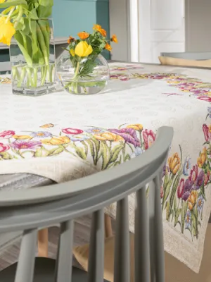 Καρέ &amp; Τραβέρσα Cambello (Σετ 2τεμ.) - 100x100cm &amp; 40x100cm